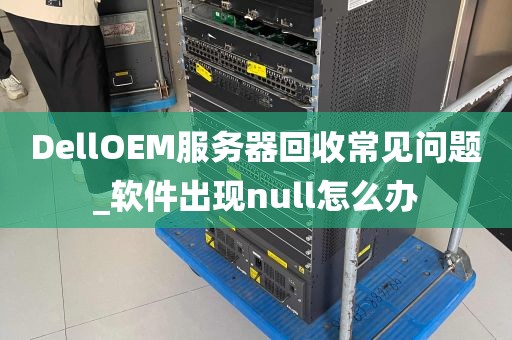 DellOEM服务器回收常见问题_软件出现null怎么办