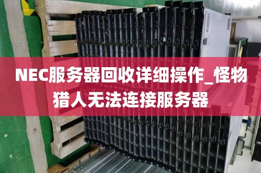 NEC服务器回收详细操作_怪物猎人无法连接服务器