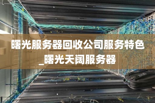 曙光服务器回收公司服务特色_曙光天阔服务器