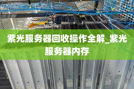 紫光服务器回收操作全解_紫光服务器内存