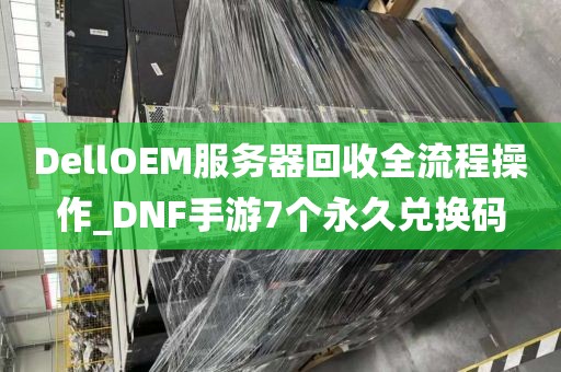 DellOEM服务器回收全流程操作_DNF手游7个永久兑换码