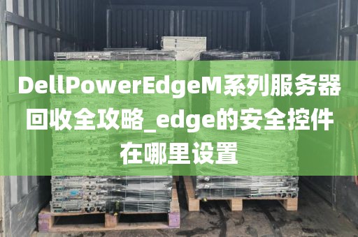 DellPowerEdgeM系列服务器回收全攻略_edge的安全控件在哪里设置