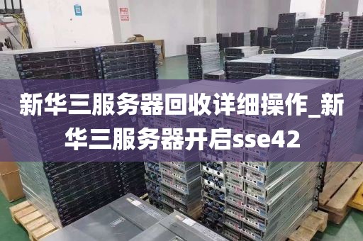 新华三服务器回收详细操作_新华三服务器开启sse42