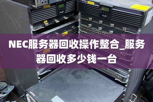 NEC服务器回收操作整合_服务器回收多少钱一台